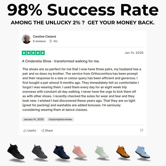 wide toe box winter boots close up