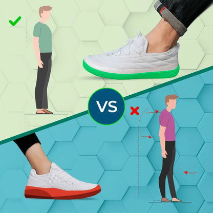 Zero drop winter sneakers side profile