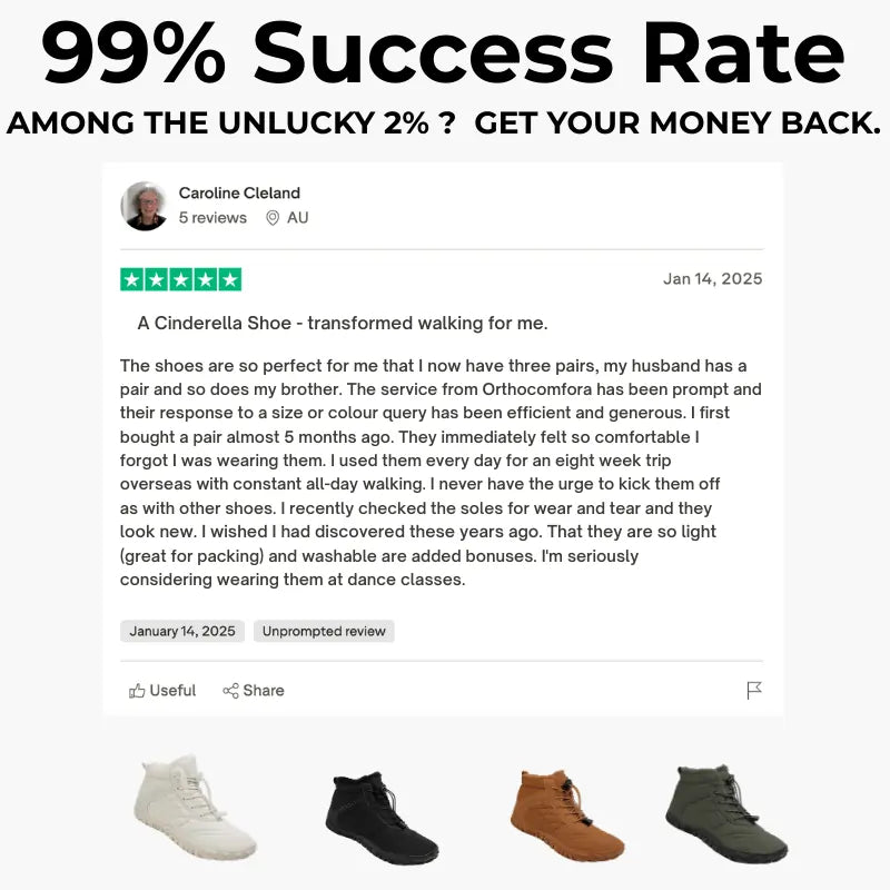 Wide toe box winter hiking boots close up