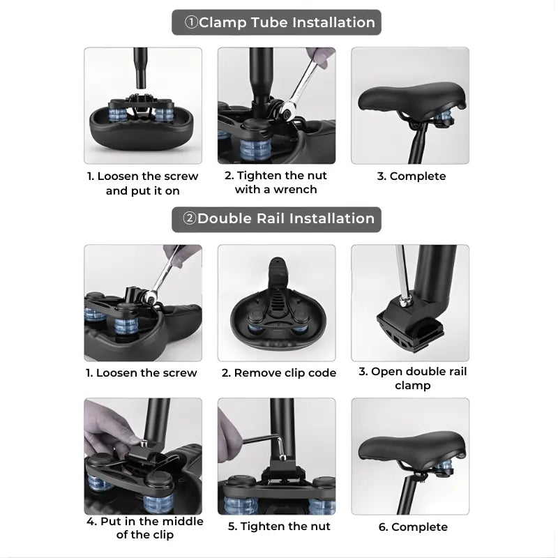 memory foam bike seat cushion thickness