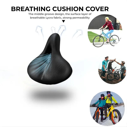 comfortable bike seat replacement on road bike
