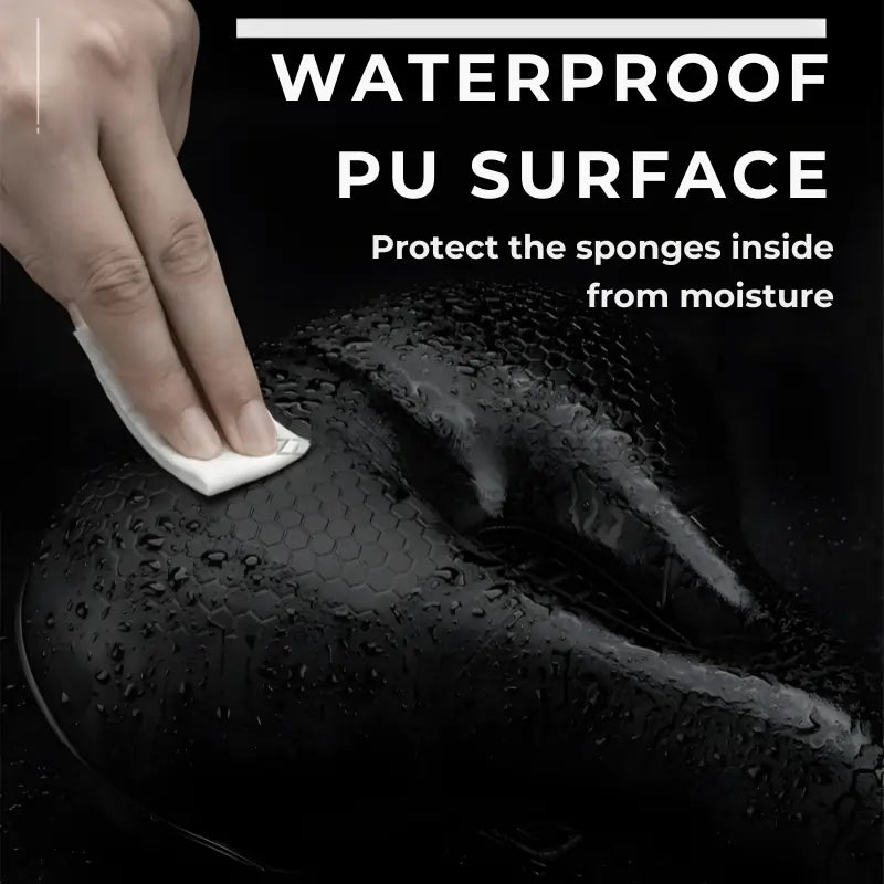 mountain bike seat with shock absorption