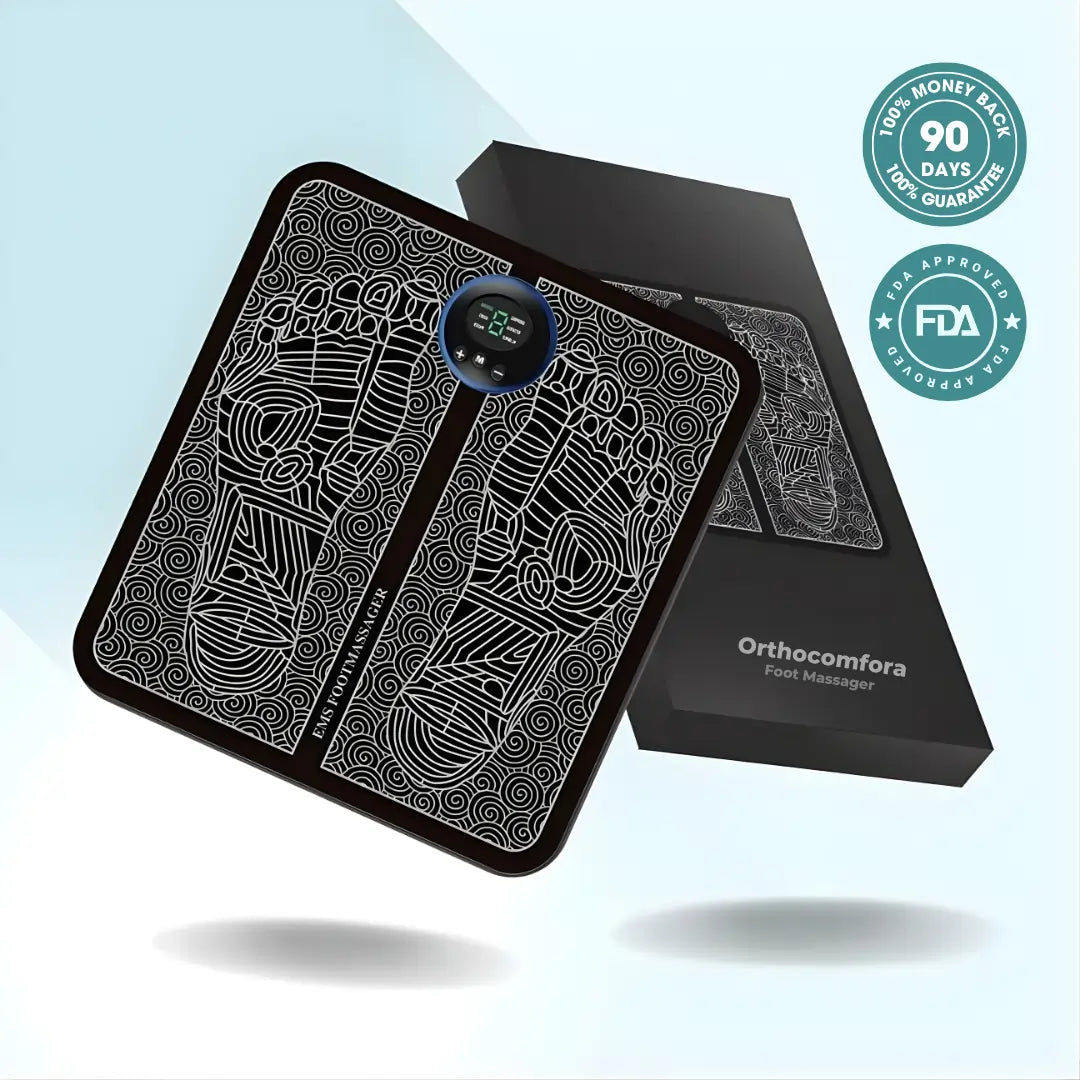 reflexology stimulation mat for better foot relaxation