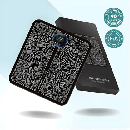 reflexology stimulation mat for better foot relaxation