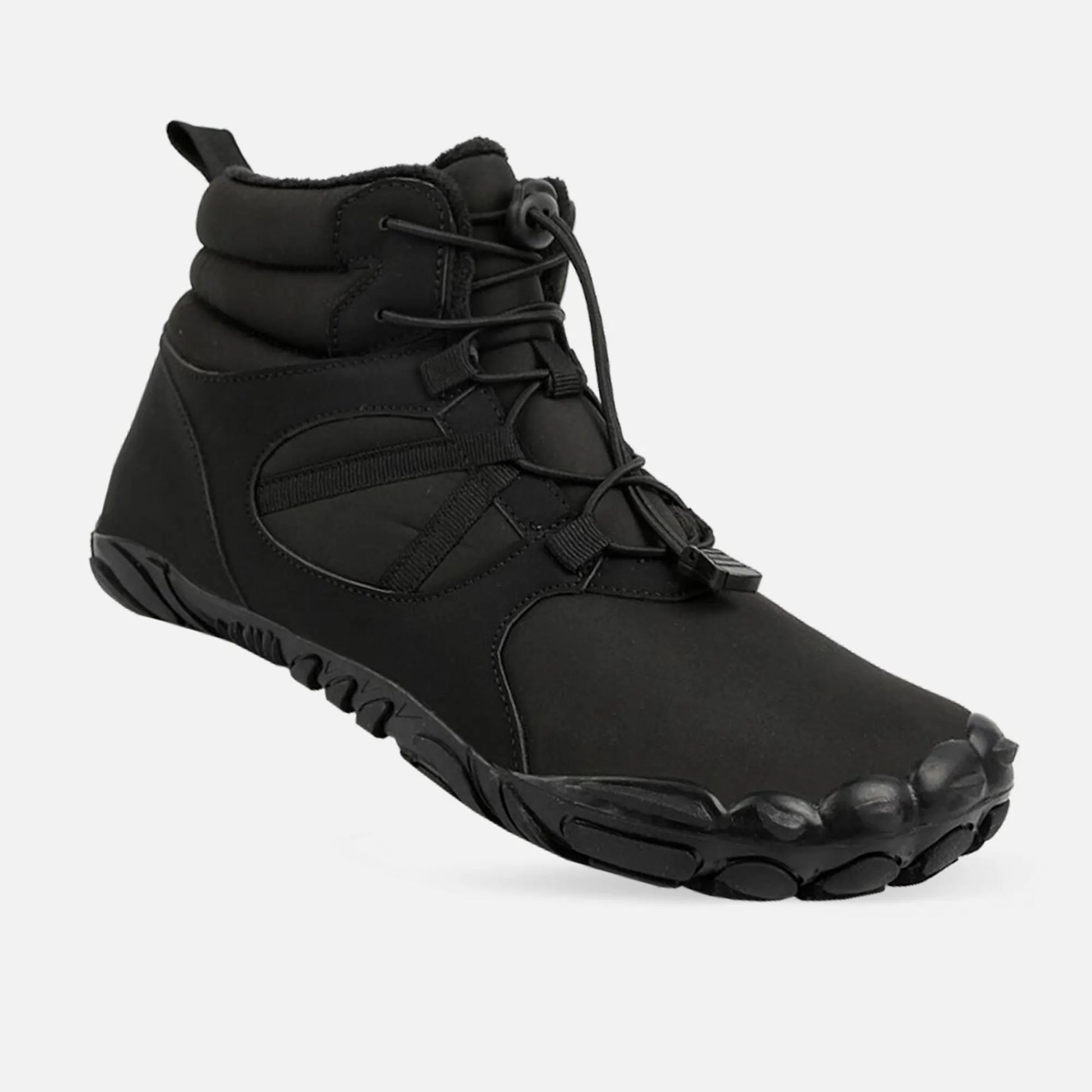 Wide fit winter boots for men