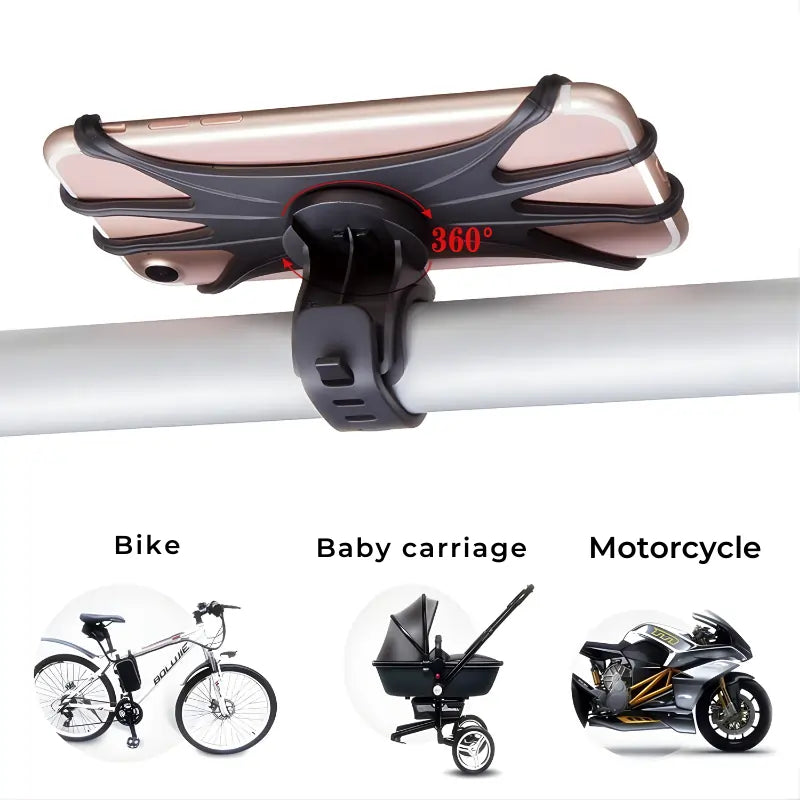 waterproof motorcycle phone mount in rain