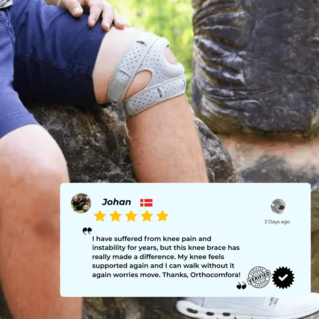 knee brace designed to reduce patella pressure