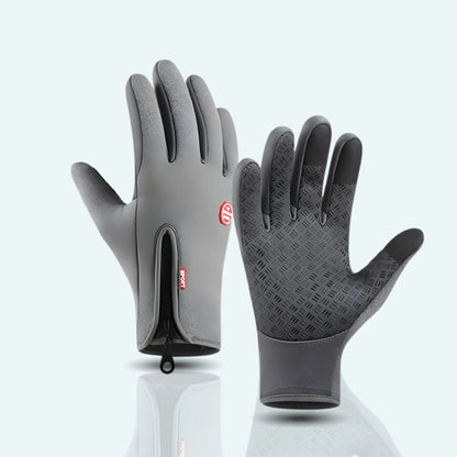 Comfortable fleece-lined winter gloves