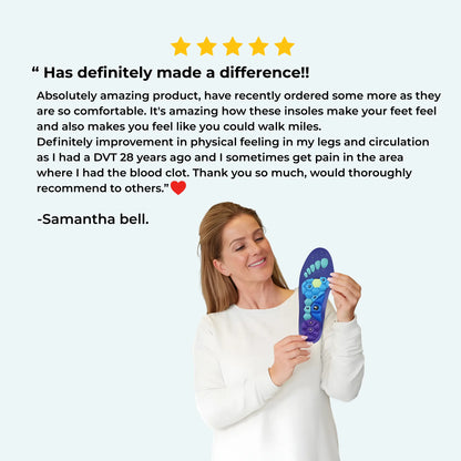 Comfortable walking insoles for everyday wellness and mobility