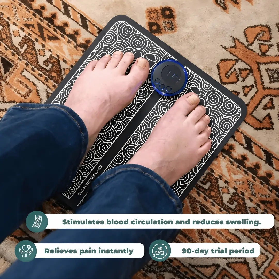 portable foot massager for home and travel use