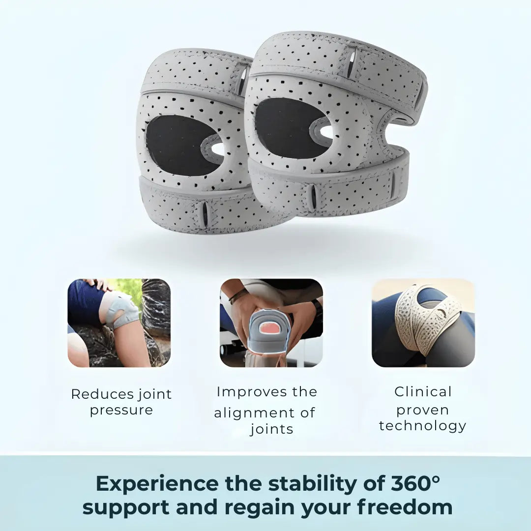 breathable knee brace designed for knee pain relief