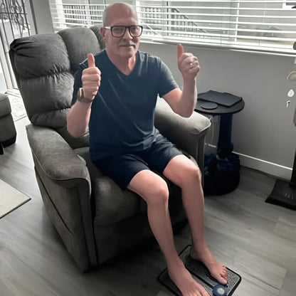 relaxing EMS foot therapy device