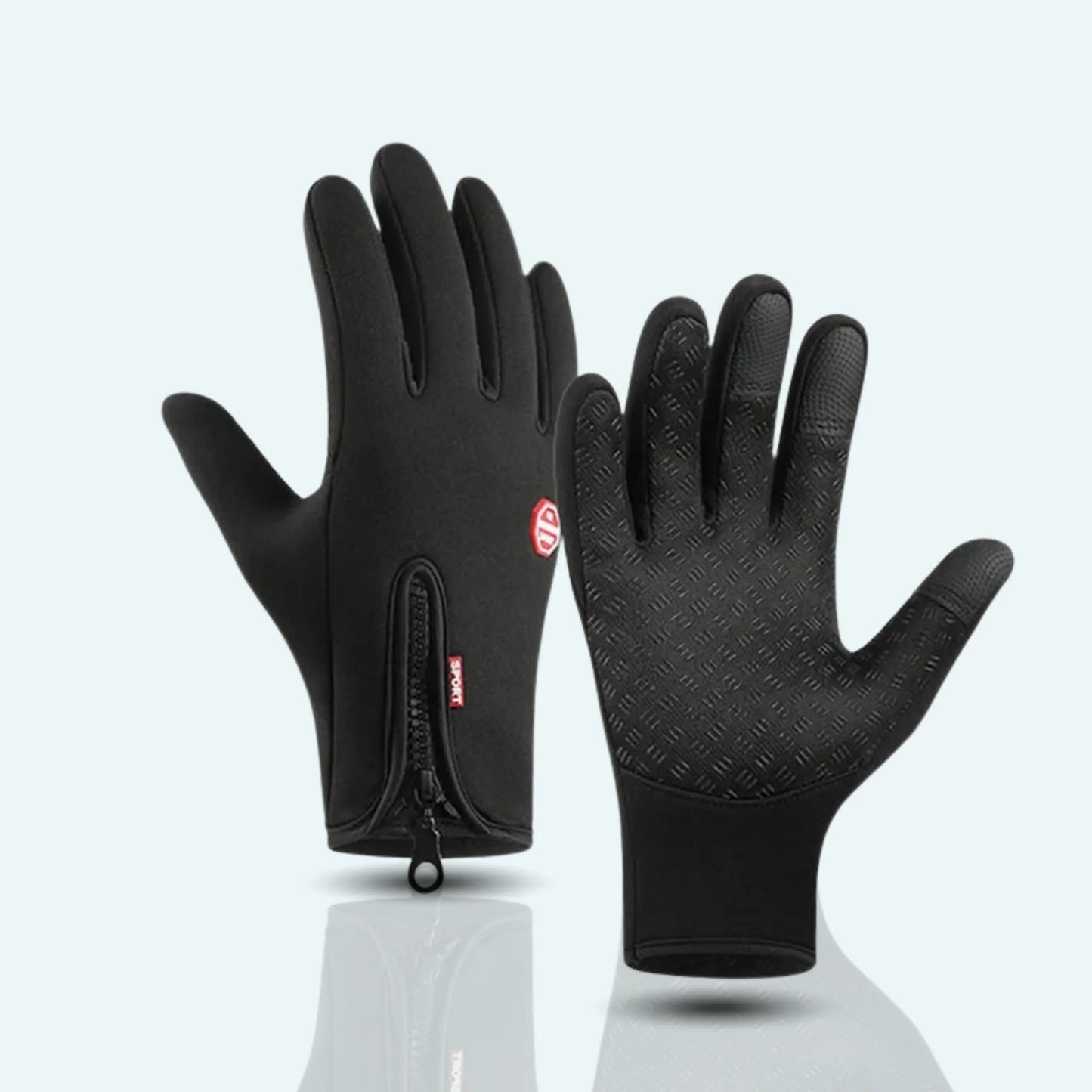 Windproof winter touchscreen gloves for cycling and driving